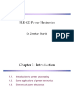 Week 1 Introduction To Power Electronics