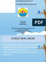 Fungsi Non Linear Indek Lingkungan