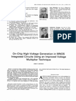 On-Chip High-Voltage Generation in MNOS Integrated Circuits Using An Improved Voltage Multiplier Technique