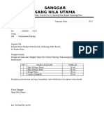 Surat Peminjaman Dinas Budaya