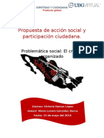 Propuesta de Acción Social y Participación Ciudadana 