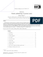 Genetic Epidemiology of Prostate Cancer