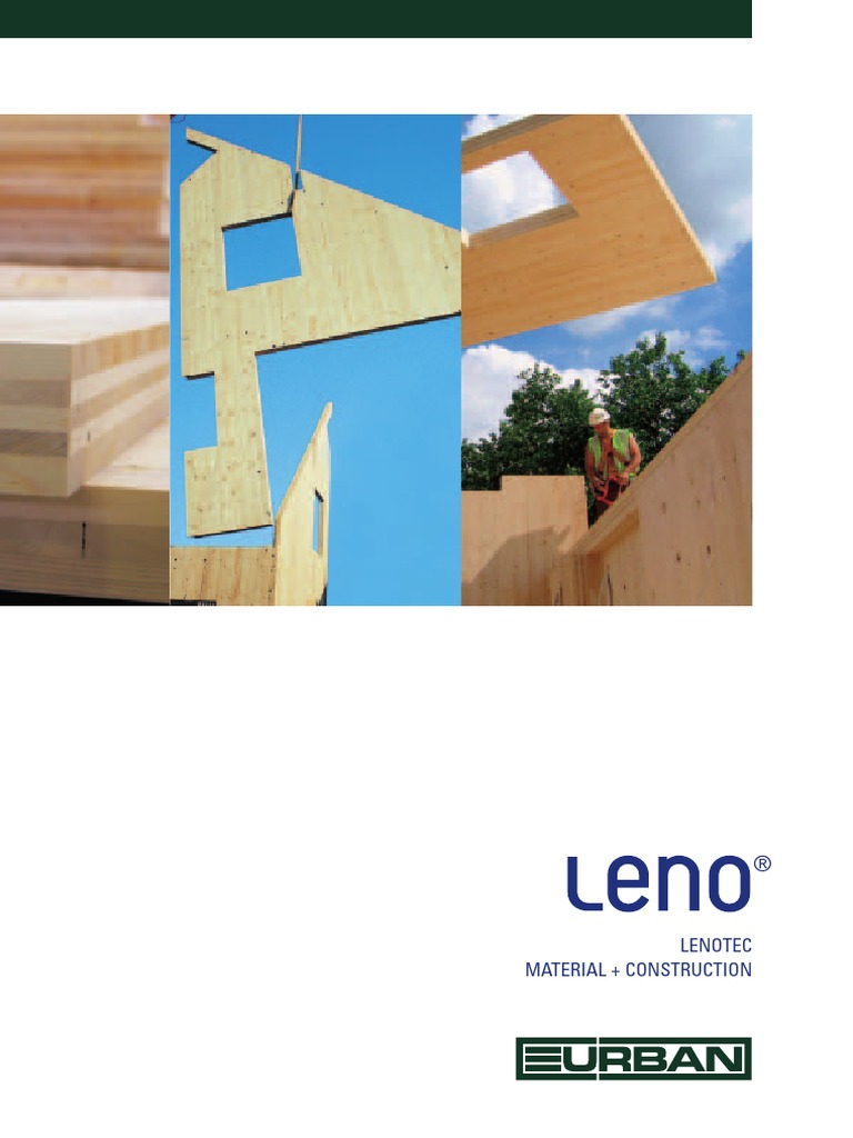 LenoTec Solid Timber Construction Guide | PDF | Wall | Screw