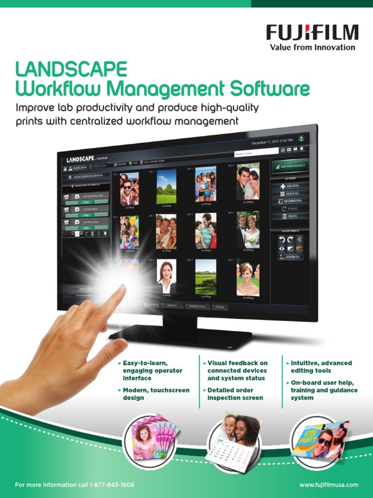 Fujifilm Landscape Sellsheet PDF Digital Technology Media Technology
