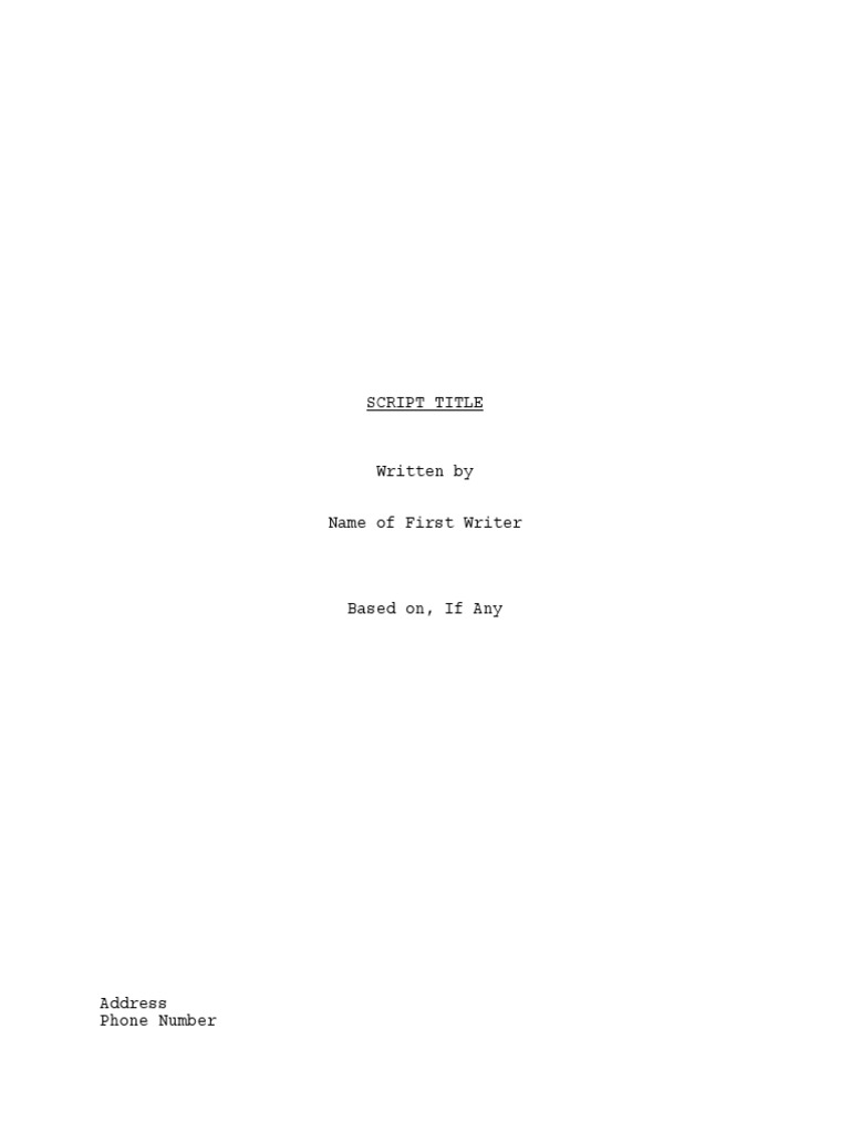 Fleabag Confessional Scene Script | PDF