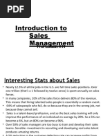 Introduction To Sales Management: Prof Lokesh K N