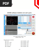 UCCNC Software Installation and User's Guide