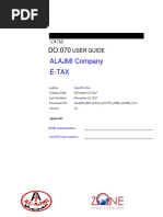 Ajmi Erp Etax Do070 User Guide V1.0