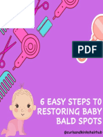 6 Easy Steps To Restoring Baby Bald Spots