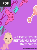 6 Easy Steps To Restoring Baby Bald Spots