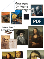 Secret Messages Hidden On World Famous Paintings: - Vita Brevis, Ars Longa