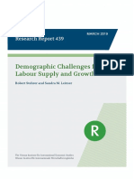 Demographic Challenges For Labour Supply and Growth DLP 4868
