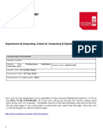 Research Paper: Department of Computing, School of Computing & Digital Technologies