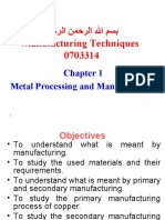 Introduction to manufacturing 