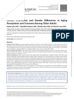 2018 - Sexual Orientation and Gender Differences in Aging Perceptions and Concerns Among Older Adults