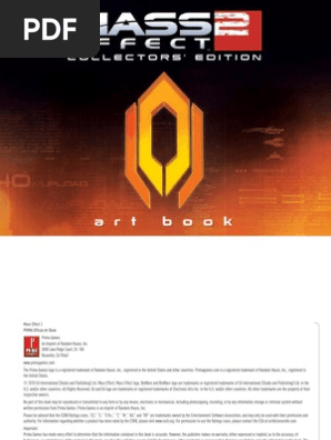 Mass Effect 2 Digital Art Book