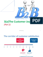 The corridor of customer satisfaction and loyalty in B2B markets