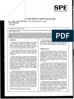 SPE 15578 Specific Mixing Energy: A Key Factor For Cement Slurry