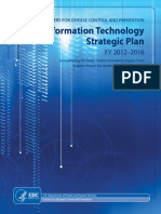 Information Technology Strategic Plan: Centers For Disease Control and Prevention