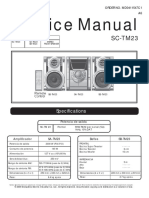 Service Manual: SC-TM23