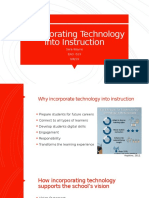 Incorporating Technology Into Instruction