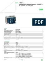 Masterpact NW32H1 3200A 4P interruptor automático