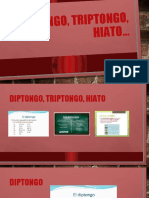 Diptongo, Triptongo, Hiato