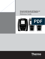 Reference Guide: Thermo Scientific Orion Star A211 Benchtop and Star A221 and Star A321 Portable PH Meters
