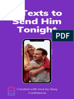 7 Texts To Send Him Tonight by Sexy Confidence