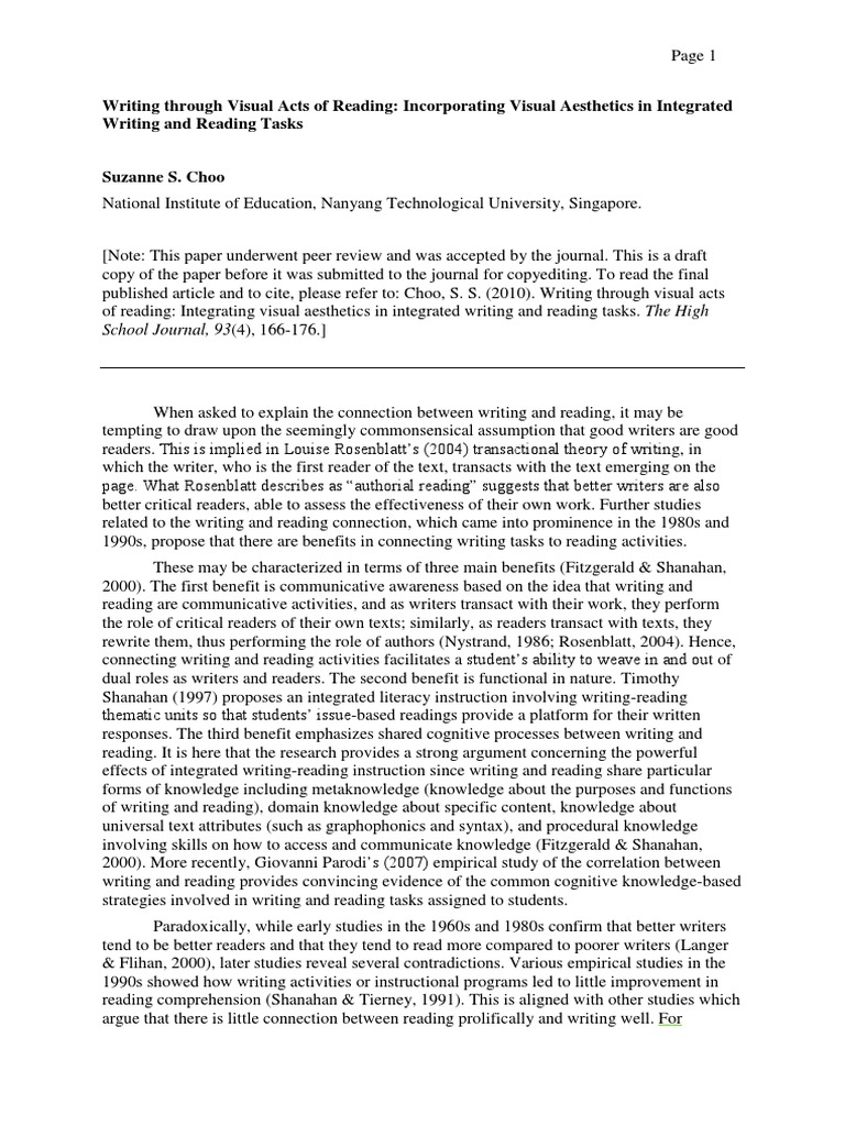 Educators: Bridging Writing & Reading | PDF | Cognition | Cognitive Science