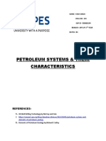 Petroleum Systems & Their Characteristics: References