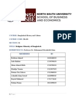 His101 Section 02 Assignment Religious Minority in Bangladesh