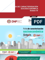 Ficha Caracterización Sisbén IV PDF