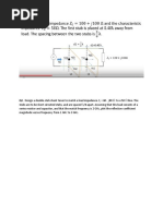 Q2. Design A Double-Stub Shunt Tuner To Match A Load Impedance Z