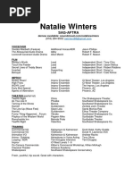 Natalie Winters Vo Resume