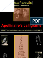 Apollinaire - Calligrammes