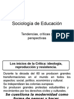 Sociología de La Educación (Teorias-Criticas)