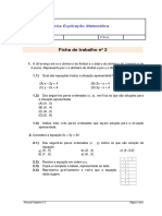 Ficha Explicação Matemática Sistemas 8oAno