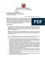 Resolución JNE sobre tacha a candidato municipal por omitir sentencias