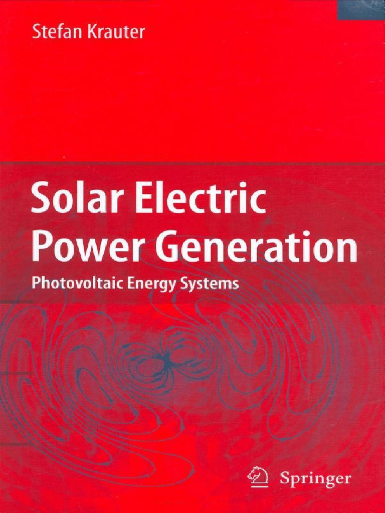 Pub - Solar Electric Power Generation Photovoltaic Energ PDF | PDF ...