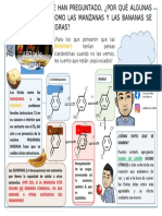 Infografía 3, Por Qué Las Manzanas y Las Bananas Se Ponen Negras