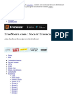 Asian Cup Soccer Live Scores - Powered PDF