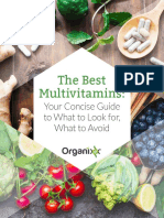 The Best Multivitamins:: Your Concise Guide To What To Look For, What To Avoid