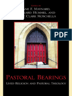 Jane F. Maynard, Leonard Hummel, Mary Clark Moschella - Pastoral Bearings - Lived Religion and Pastoral Theology-Lexington Books (2010) PDF