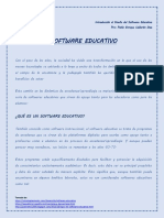 Documento - Software Educativo PDF