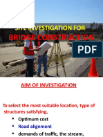 Site Investigation For BRidges