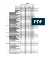 Bom, 5 Materiales 10 Semanas Plantilla