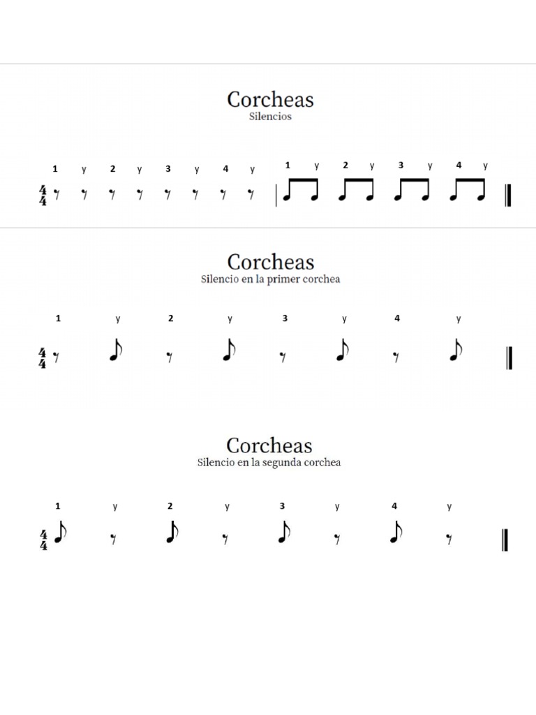 Imágenes de Corcheas y Corches | PDF | Estudios de idiomas extranjeros