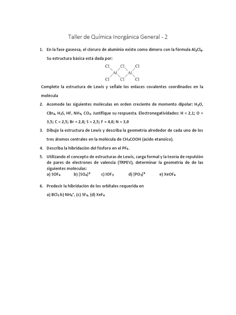PPT - Capítulo 10 – Las formas de las moléculas PowerPoint Presentation -  ID:7066937, image size:768x1024