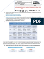 Guía 3 El Párrafo y Tipos de Párrafos Español Maricela 8°2 A 8°-6